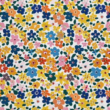 VANJSKI DEKOSTOFFE OXFORD - Motiv Blumen I DX5385