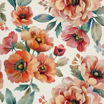 VANJSKI DECOSTOFFE OXFORD - Motiv Blumen I DX5181