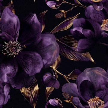 VANJSKI DECOSTOFFE OXFORD - Motiv Blumen I DX5459