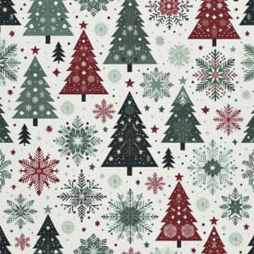 VANJSKI DEKOSTOFFE OXFORD - Motiv Weihnachtsferien | DX1866