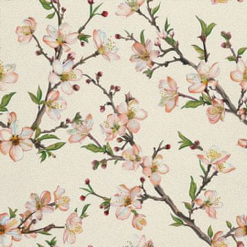 VANJSKI DEKOSTOFFE OXFORD - Motiv Frühling I DX7625