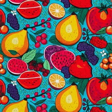 VANJSKI DEKOSTOFFE OXFORD - Motiv Obst | DX6015