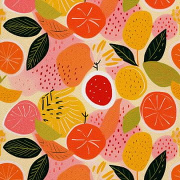 VANJSKI DEKOSTOFFE OXFORD - Motiv Obst | DX6058