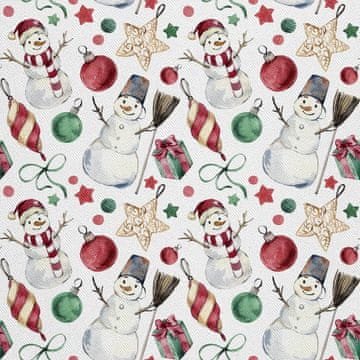 VANJSKI DEKOSTOFFE OXFORD - Motiv Weihnachtsferien | DX1900
