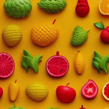 VANJSKI DEKOSTOFFE OXFORD - Motiv Obst | DX6194