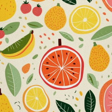 VANJSKI DEKOSTOFFE OXFORD - Motiv Obst | DX6280