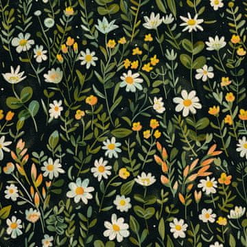 VANJSKI DEKOSTOFFE OXFORD - Motiv Frühling I DX7468