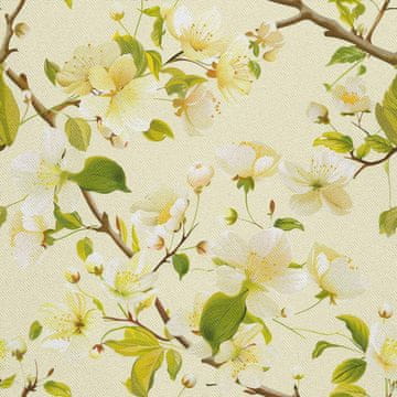 VANJSKI DEKOSTOFFE OXFORD - Motiv Frühling I DX7672