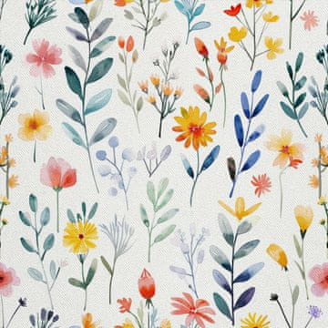VANJSKI DEKOSTOFFE OXFORD - Motiv Frühling I DX7471