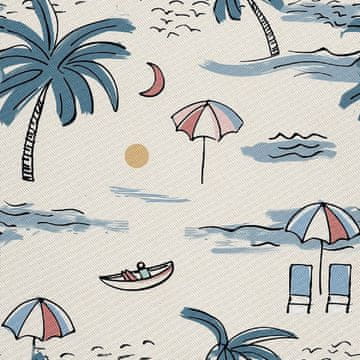 VANJSKI DEKOSTOFFE OXFORD - Motiv Sommer | DX8916