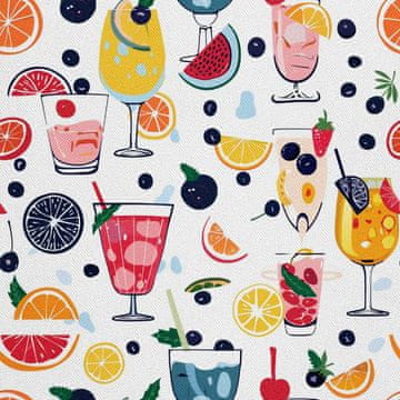 OUTDOOR DEKOSTOFFE OXFORD - Motiv Cocktail | DX8603