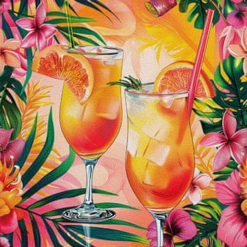 OUTDOOR DEKOSTOFFE OXFORD - Motiv Cocktail | DX8615