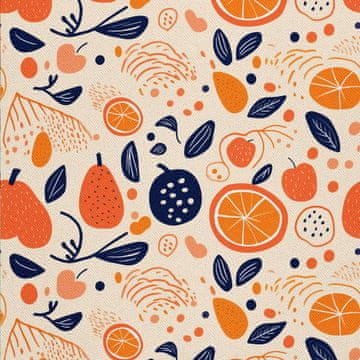VANJSKI DEKOSTOFFE OXFORD - Motiv Obst | DX6970