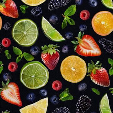 VANJSKI DEKOSTOFFE OXFORD - Motiv Cocktail | DX8772