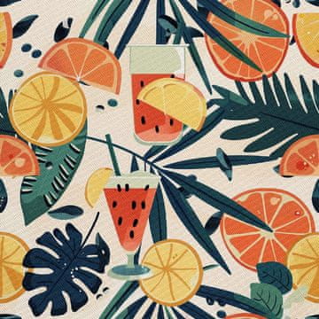 VANJSKI DEKOSTOFFE OXFORD - Motiv Sommer | DX8998