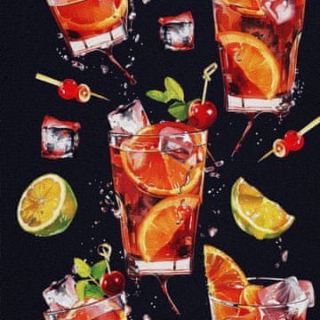 VANJSKI DEKOSTOFFE OXFORD - Motiv Cocktail | DX8375