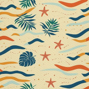 VANJSKI DEKOSTOFFE OXFORD - Motiv Sommer | DX9092