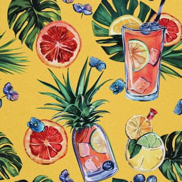 VANJSKI DEKOSTOFFE OXFORD - Motiv Cocktail | DX8349