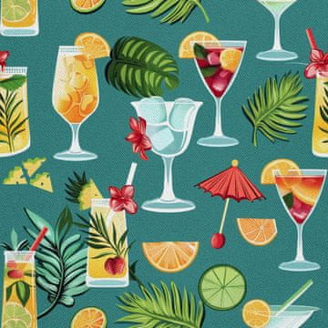 OUTDOOR DEKOSTOFFE OXFORD - Motiv Cocktail | DX8669