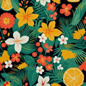 VANJSKI DEKOSTOFFE OXFORD - Motiv Sommer | DX9043