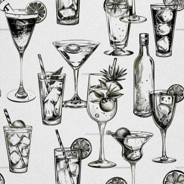 OUTDOOR DEKOSTOFFE OXFORD - Motiv Cocktail | DX8601