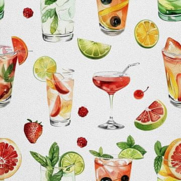 OUTDOOR DEKOSTOFFE OXFORD - Motiv Cocktail | DX8350