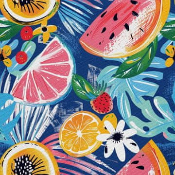 VANJSKI DEKOSTOFFE OXFORD - Motiv Sommer | DX9145