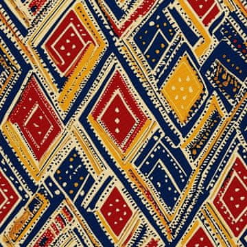 VANJSKI DEKOSTOFFE OXFORD - Motiv Afrikanisch | DX18004