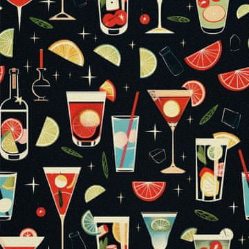 OUTDOOR DEKOSTOFFE OXFORD - Motiv Cocktail | DX8336