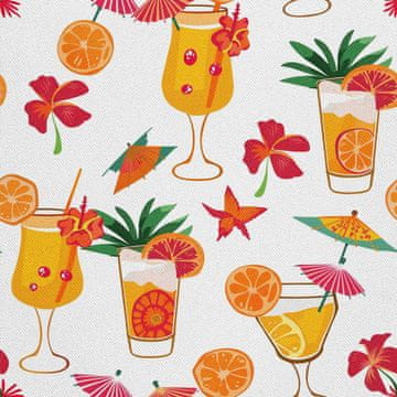 VANJSKI DEKOSTOFFE OXFORD - Motiv Cocktail | DX8587