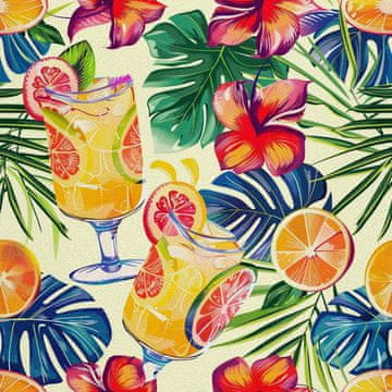 OUTDOOR DEKOSTOFFE OXFORD - Motiv Cocktail | DX8473