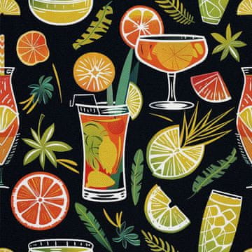 OUTDOOR DEKOSTOFFE OXFORD - Motiv Cocktail | DX8645