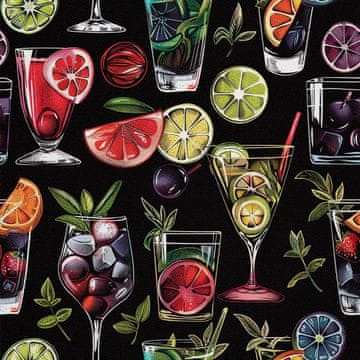 OUTDOOR DEKOSTOFFE OXFORD - Motiv Cocktail | DX8707