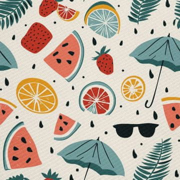 VANJSKI DEKOSTOFFE OXFORD - Motiv Sommer | DX9069