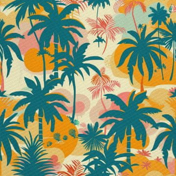 VANJSKI DEKOSTOFFE OXFORD - Motiv Sommer | DX8989