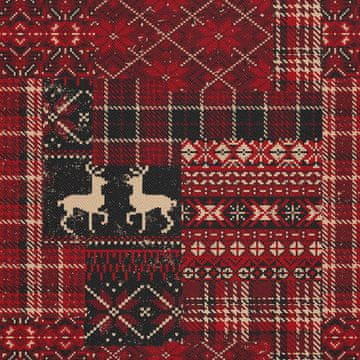 VANJSKI DEKOSTOFFE OXFORD - Motiv Thema Weihnachten I DX696
