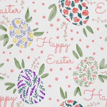 VANJSKI DEKOSTOFFE OXFORD - Motiv Ostern I DX313