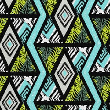 VANJSKI DEKOSTOFFE OXFORD - Motiv moderne geometrische I DX193