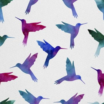 VANJSKI DEKOSTOFFE OXFORD - Motiv Aquarell Kolibri I DX210
