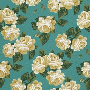 VANJSKI DEKOSTOFFE OXFORD - Motiv Rosen 2 I DX420