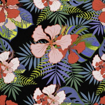 VANJSKI DEKOSTOFFE OXFORD - Motiv exotische Blumen I DX503