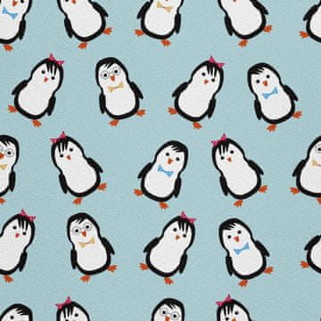 VANJSKI DEKOSTOFFE OXFORD - Motiv Pinguine
