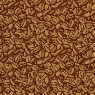 VANJSKI DEKOSTOFFE OXFORD - Motiv Kaffeebohnen