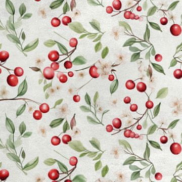 Royal Samt Stoff Polyester Zum Nähen - Motiv Obst - RDX2676