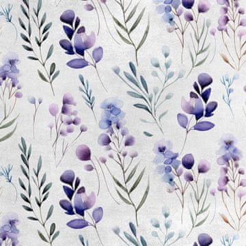 Royal Samt Stoff Polyester Zum Nähen - Motiv Blätter - RDX2042