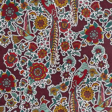 Royal Samt Stoff Polyester Zum Nähen - Motiv Zauberwald