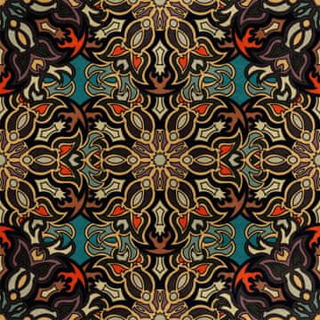 Royal Samt Stoff Polyester Zum Nähen - Motiv Blumen Dekoration