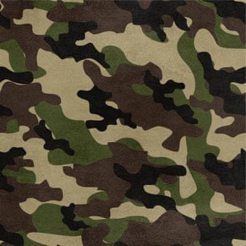 Royal Samt Stoff Polyester Zum Nähen - Motiv Camouflage 5