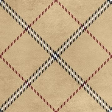 Royal Samt Stoff Polyester Zum Nähen - Motiv kariert 41