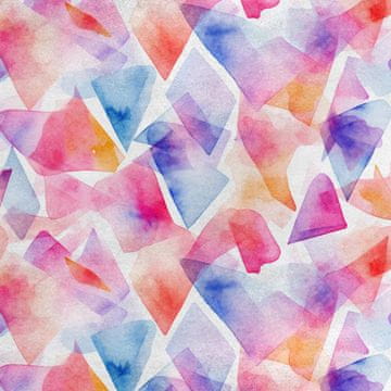 Royal Samt Stoff Polyester Zum Nähen - Motiv Abstraction - RDX2603